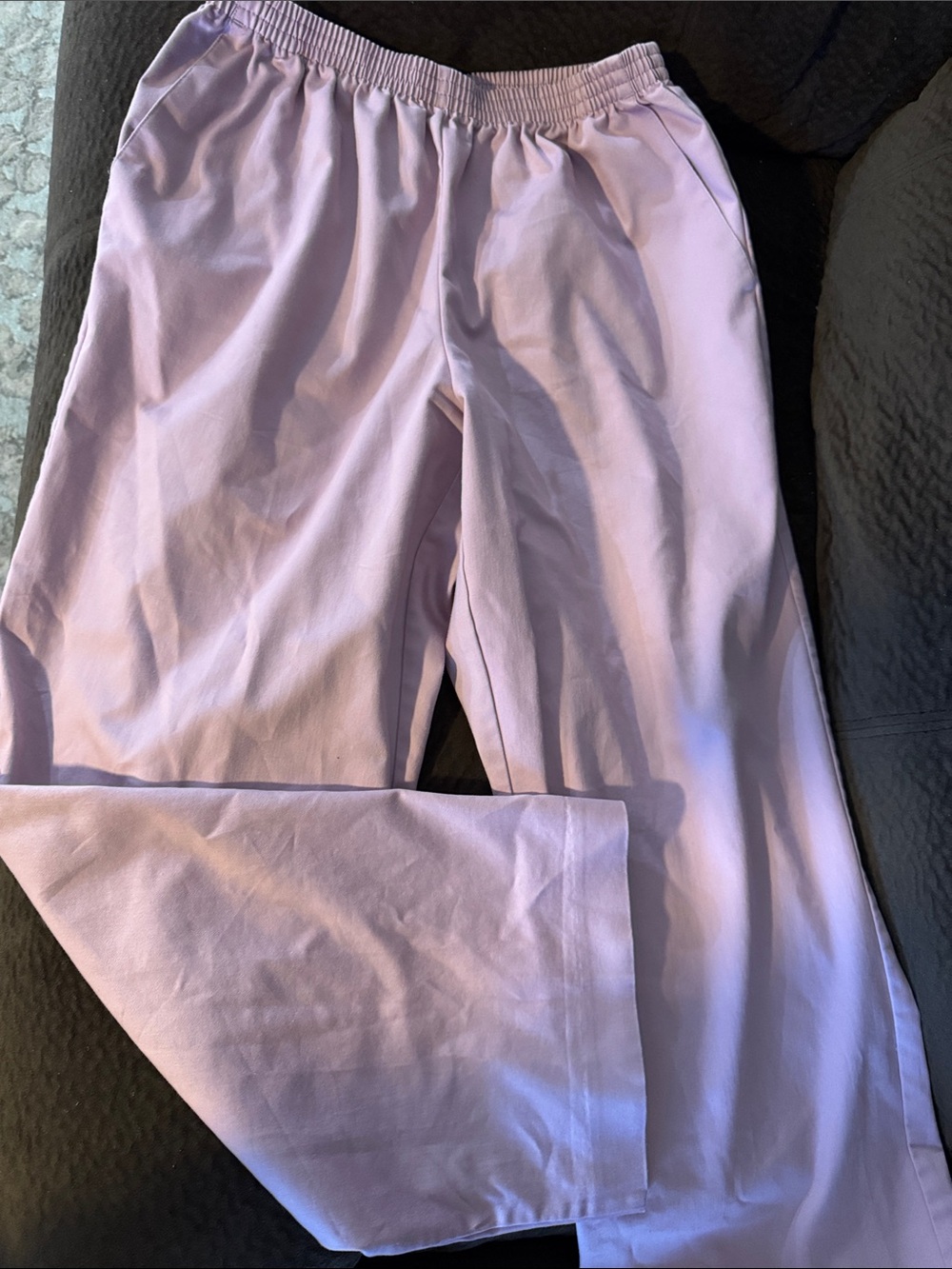 Alfred Dunner Lavender Elastic Waist Pants